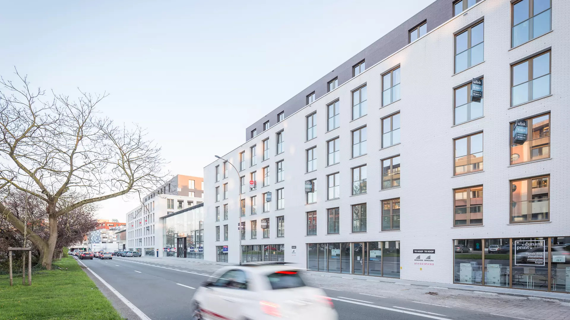 Dunant Gardens - Residential real estate project in Ghent 01 | BESIX RED