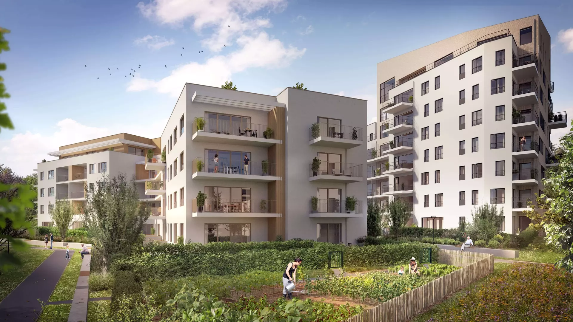 Green station - Residential real estate project in Gembloux 01 | BESIX RED