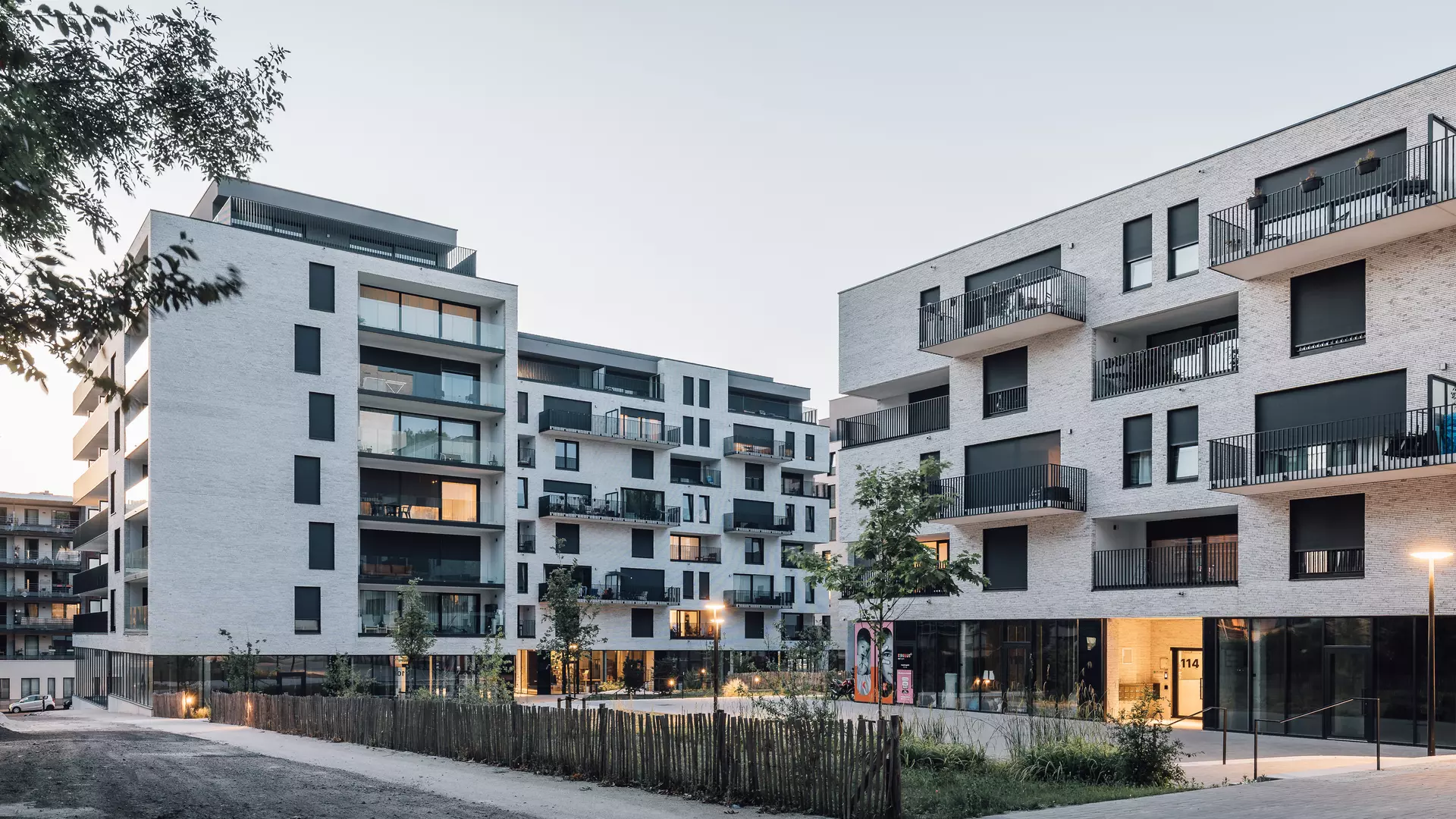 Viridis - Residential real estate project in Schaerbeek 17 BESIX RED