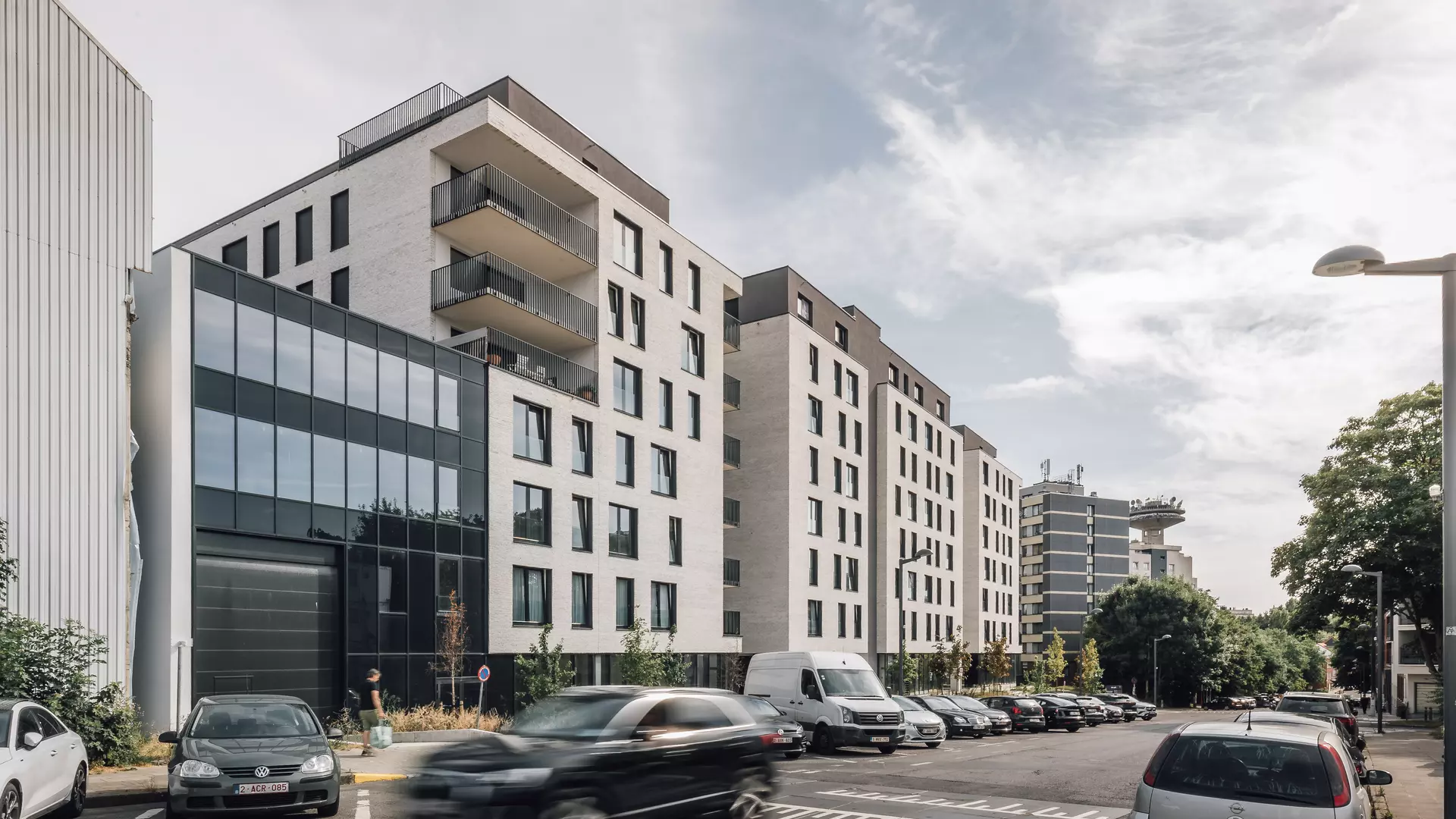 Viridis - Residential real estate project in Schaerbeek 21 BESIX RED