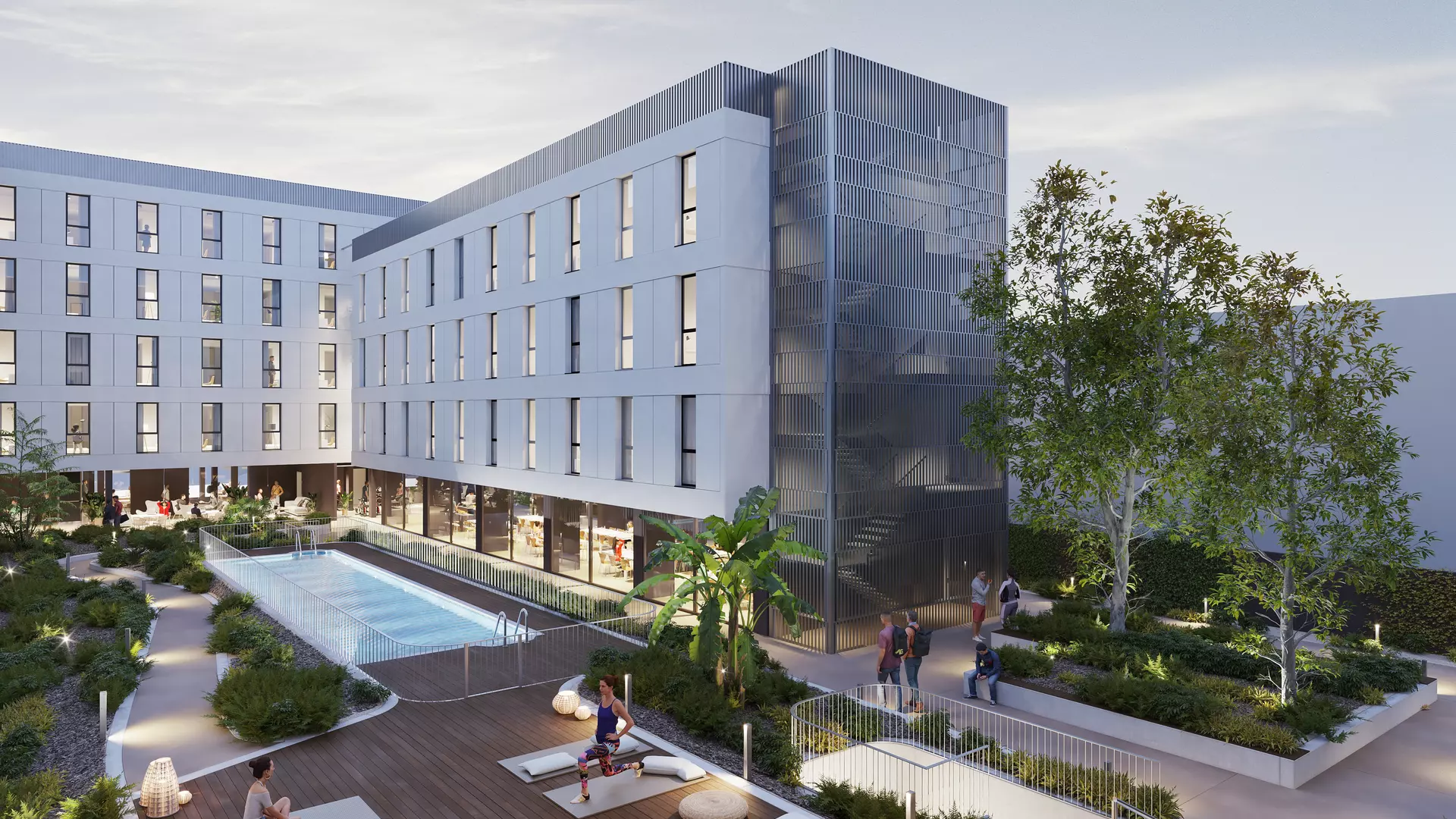 PBSA Madrid_ Student Housing real estate project - 01 BESIX RED