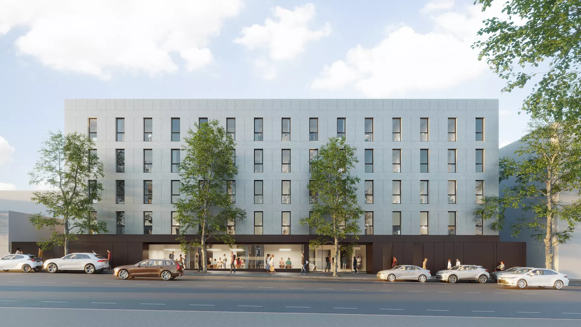 PBSA Madrid_ Student Housing real estate project - Header BESIX RED