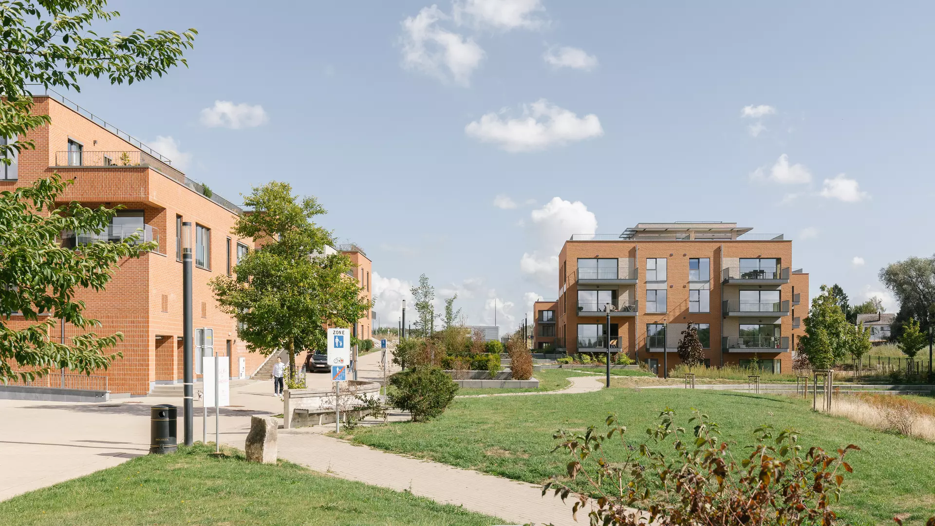 Esprit Courbevoie - Residential real estate project in Ottignies-Louvain-la-Neuve - 23 BESIX RED