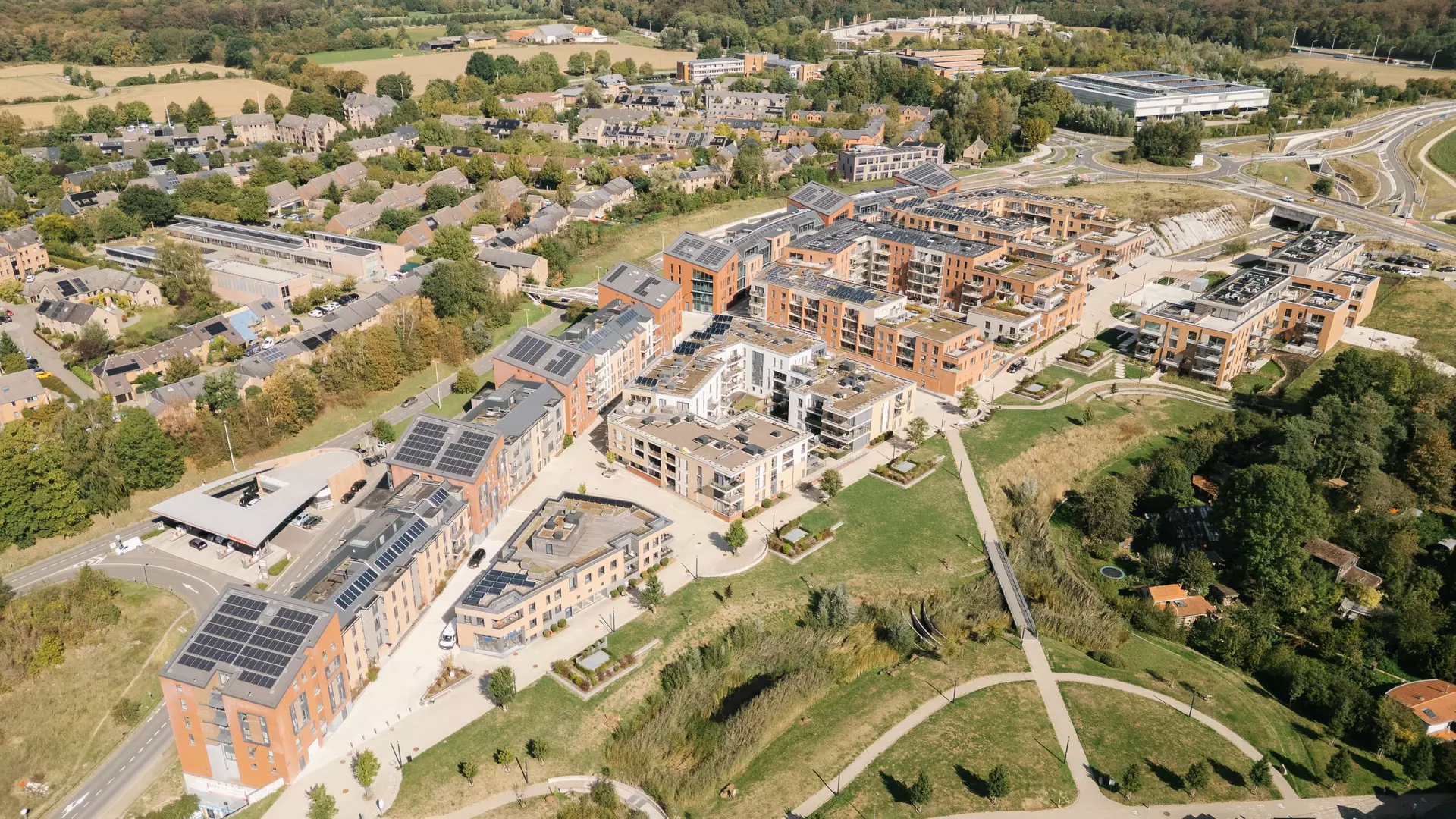 Esprit Courbevoie - Residential real estate project in Ottignies-Louvain-la-Neuve - 29 BESIX RED