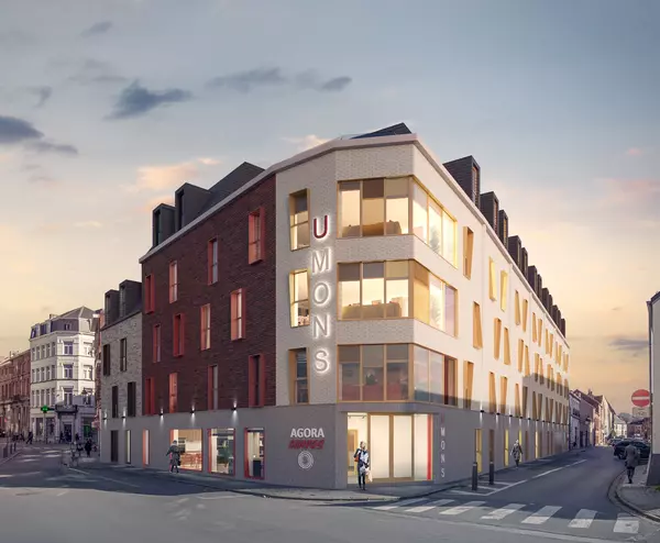 Agora Campus - Student housing real estate project - Header BESIX RED