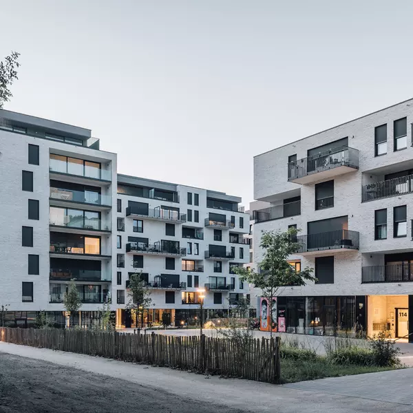 Viridis - Residential real estate project in Schaerbeek 17 BESIX RED