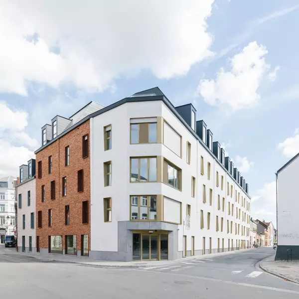 Agora Campus - Student housing real estate project - Header BESIX RED