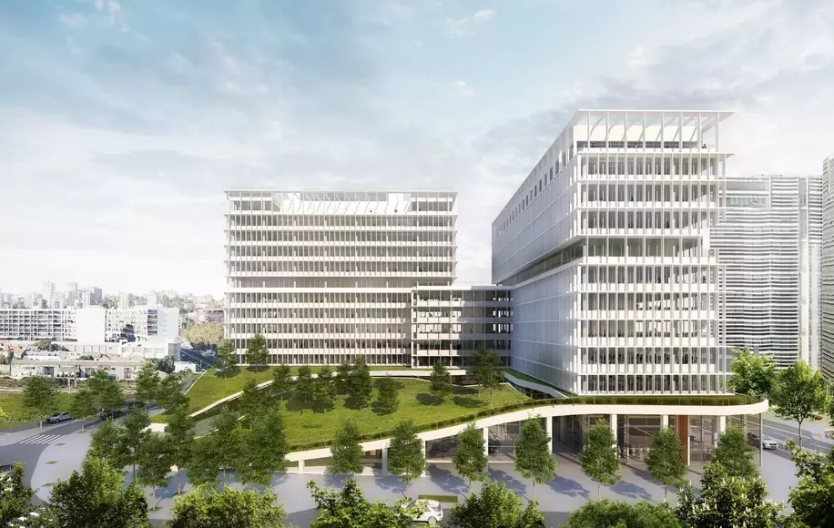 12.02.24 - News - Atenor and BESIX RED have signed an agreement with Caixa Geral de Depósitos to develop their new headquarters in Lisbon - WellBe | BESIX RED