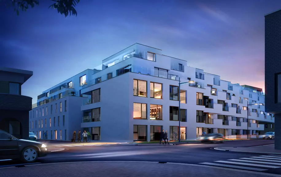 Leskoo II - Residential real estate project in Oudenaerde 04 | BESIX RED