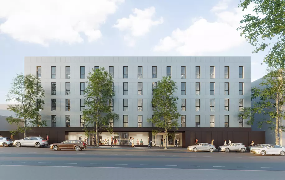 PBSA Madrid_ Student Housing real estate project - Header BESIX RED